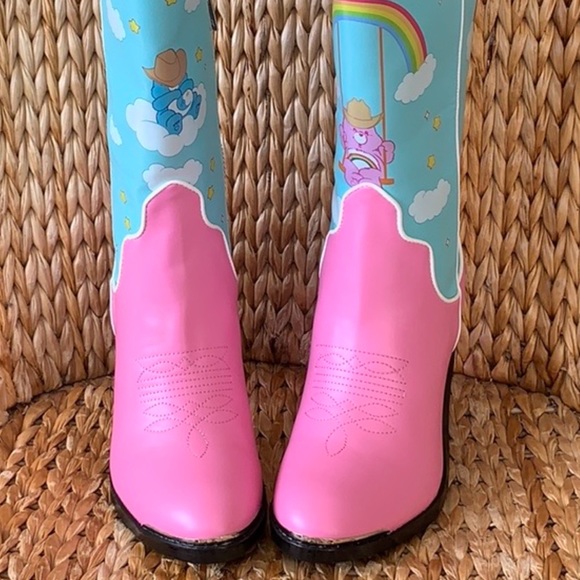 New Care Bears x Dolls Kill Cowboy Boots - Picture 8 of 10